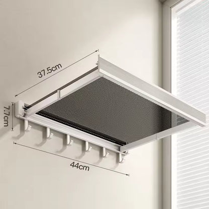 Retractable Folding Storage Rack – No-Drill Bathroom Shelf